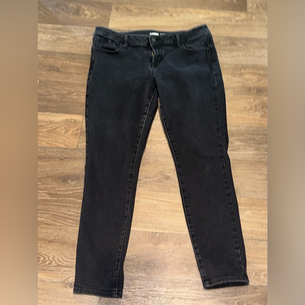Old Navy Black Rockstar Skinny Jeans Size 14